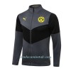 Chaqueta De Entrenamiento Trajes BVB Borussia Dortmund Dark 2022-23 Gris - Hombre